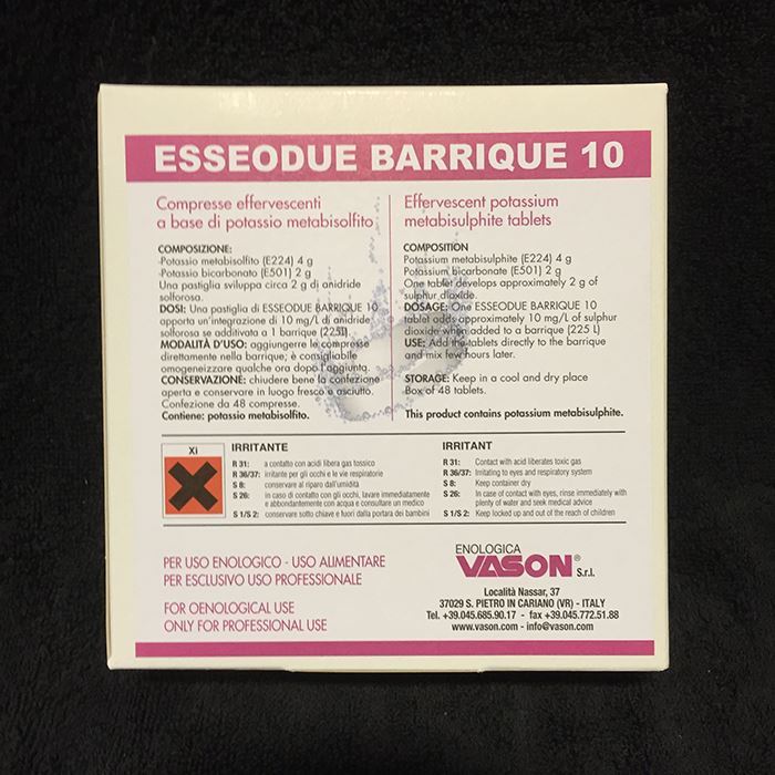 Picture of Esseodue Barrique 10